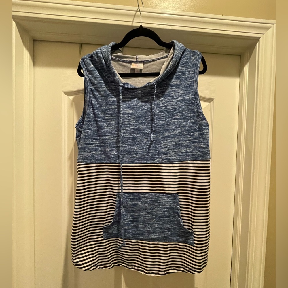 Lularoe Brittany Sleeveless Hoodie